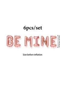 Bộ 6 bóng bay ngày lễ tình nhân "Be Mine", vàng hồng, vàng, đỏ, bạc, bóng bay chữ "BE MINE", bóng bay hình trái tim, thích hợp để trang trí tiệc ngày lễ tình nhân, cầu hôn, kỷ niệm ngày cưới, tiệc chia tay cuộc sống độc thân, đêm lãng mạn, ngày lễ tình nhân vui vẻ, trang trí tiệc - Nhiều màu - Xem 11
