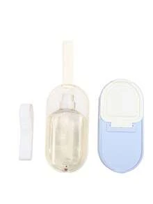 1 pezzo Bottiglia d'acqua portatile per cani 2 in 1 con contenitore per cibo, ciotola per acqua e cibo per animali domestici a prova di perdite per viaggi, passeggiate, escursioni, attività all'aperto, leggero alimentatore per animali domestici adatto per cani e gatti di piccola e media taglia - Multicolore - Visualizzare 9
