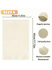 1 pieza Bandera de bienvenida rosa para el Día de San Valentín, de 12*18 pulgadas con diseño de corazón de color caramelo, de material de lino de doble cara, durable, resistente al agua y lavable, adecuada para el Día de San Valentín, aniversarios, decoración rústica para exteriores, decoración del Día de San Valentín, fiesta del Día de San Valentín, regalo del Día de San Valentín, fiestas, bodas y otras decoraciones festivas (asta de bandera no incluida) - Multicolor - Ver 4