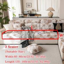1pc All Season Jacquard Plush Anti-Slip Sofa Seat Cushion Cover, Soft & Skin-Friendly Modern Style, Pet-Proof Elastic Sofa Slipcover For Living Room L-Shaped Combination Sofa And 1/2/3/4 Seater Sofa (Sold Individually) - Coffee Brown - View 17