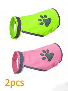 Reflective Dog Vest Clothes High Visibility Breathable Jacket Small Large Dogs Vests Harness For Outdoor Hiking Walking - Multicolor - View 25