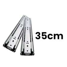 Kit Of 3 Pairs Of Telescopic Slide Rails In Various Sizes - Easy Installation - 鋁 - 查看 7