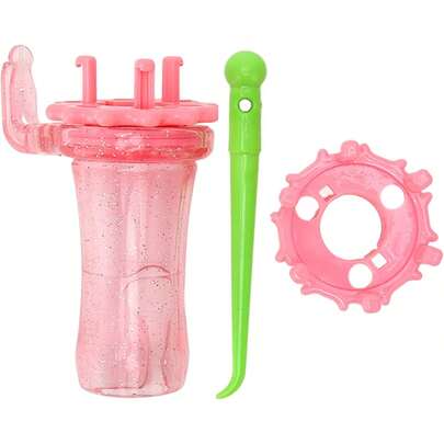 Tissting Telar De Tejer Con Gancho - Herramienta Para Bufandas Y Correas, 10cm/3.9in Altura, 11cm/4.3in Aguja - Kit Compacto Para Artesanos, Para Regalos Y Creación De Trenzas