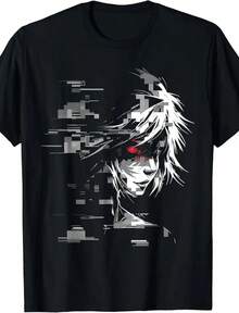 Camiseta oversize de princesa de manzana de estilo pastel gótico, ropa de calle japonesa, ropa de calle Harajuku - Negro - Ver 1