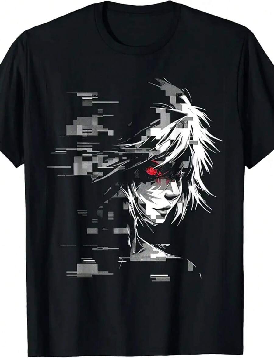 Camiseta oversize de princesa de manzana de estilo pastel gótico, ropa de calle japonesa, ropa de calle Harajuku - Negro - Ver 1