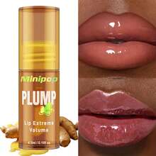 1支4.5毫升保湿丰唇精华，唇纹填充精华，生姜薄荷润唇油，滋养润泽双唇，持久护理，改善唇部干燥，贴合唇形，清爽不油腻，即刻丰盈双唇，提升唇部光泽 - 彩色 - 查看 2