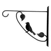 1Pc Phong Cách Bắc Âu Treo Tường Hoa Cho Ban Công, Sân Vườn, Treo Vật Có Nồi Móc, đèn Lồng Móc - màu đen - Xem 10