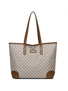 3件套 时尚高品质大容量女士手提包套装 - 灰色 - 查看 4