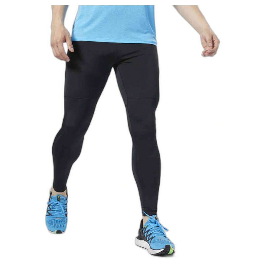 Reebok Men's Outdoor Tights - Black - View 1