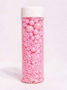 120克/4.2盎司，情人节蛋糕装饰糖屑混合装，可食用甜点装饰，心形、玫瑰形纸杯蛋糕、巧克力、马卡龙、甜甜圈，情人节主题派对装饰