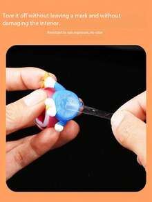 160pcs Strong Seamless Transparent Plastic Bubble Nano Double-Sided Adhesive Feet, Seamless Transparent Doll Adhesive Matt Storage Box Display Cabinet Does Not Pour Glue, Double-Sided Adhesive, Car Hand-Held Model Fixed Special Glue. - Multicolor - View 3