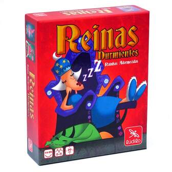 Sleeping Queens pedagogiskt kortspel 30-minuters brädspel Roligt brädspel Sleeping Queens är ett brädspel som utmanar fantasin. Med 79 kort och enkla regler. Kortspel på spanska