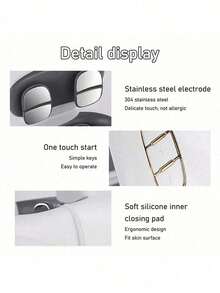 Rechargeable Electric Neck Massager - Multi-Function Heating & Compression - Smart Neck Relaxation Device, Rechargeable