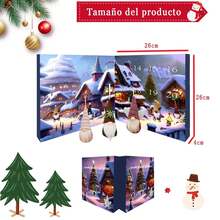 Calendario de Adviento de Gnomo de Navidad 2025 - 24 ías de Navidad, Regalo Decorativo con Juguete de Peluche de Gnomo para Niños - Un color - Ver 5