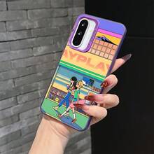 Funda de teléfono Summer Girl Dopamine para Samsung Galaxy A56, A26, A36, A55, A35, A06, A16, A24, A34, A54, A15, A05S, A25, A23, A33, A53, A73, A13 4G/5G - Cubierta trasera mate anti-caída - Colores mixtos - Ver 5
