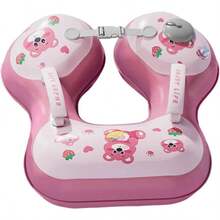 Pool Float, Inflatable Swim Ring, Foldable Floatie Device, Lightweight Safety Design, 11.81x8.66x1.18 Inches Comfortable Support Feature, Beach Swimming - B - Ver 10