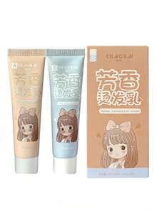 Bangs Straightening Cream - Long-Lasting Frizz Control For Messy Bangs | Easy DIY Application, Ammonia-Free - Liu Gai Softening and Correction - View 5