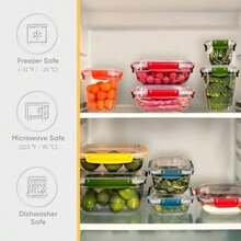 Refrigerator Storage Boxes - Multicolor - View 4