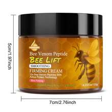 SUMIFANG Bee Peptide Firming Cream - Transform Your Skin Into A Youthful And Defined Look! Rich In High-Purity Bee Peptide, It Delivers Visible Lifting And Tightening Effects, Deeply Penetrating The Skin To Smooth Out Wrinkles, Tighten Loose Areas, And Restore A Plump, Bright And Firm Glow. - 黃色 - 查看 4