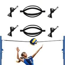 1 st volleybollträningsutrustning, justerbar professionell, slitstark volleybollhållarbälte, för vuxna och nybörjare