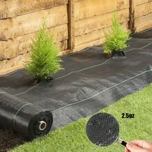 1pc Black Barrier Cloth, Multi-Purpose Use, PP Material For DIY Shaping - Black - View 2