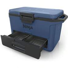 FrostVault Hard Cooler With Integrated Dry Storage Drawer 47 Litre Capacity Food  Temperatures Under 4 Degrees FB151BlANZ Blue - LakeshoreBlue - View 4