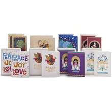 Hallmark UNICEF - de Navidad en caja, paloma de la paz en la tierra (12 tarjetas y 13 sobres) (1XPX2022)(Árbol sagrado Tarjetas) - Multicolor - Ver 9