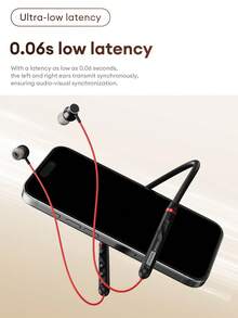 Lenovo Y111 Neckband Bluetooth Earphones, Sports Running Sweat-Proof, Long Battery Life, HIFI Sound Quality, Low Latency, Gaming, Clear Hands-Free Calls With Microphone, Passive Noise Cancellation, Wireless Earbuds Compatible With Smartphones & Computers - 白色 - 查看 7