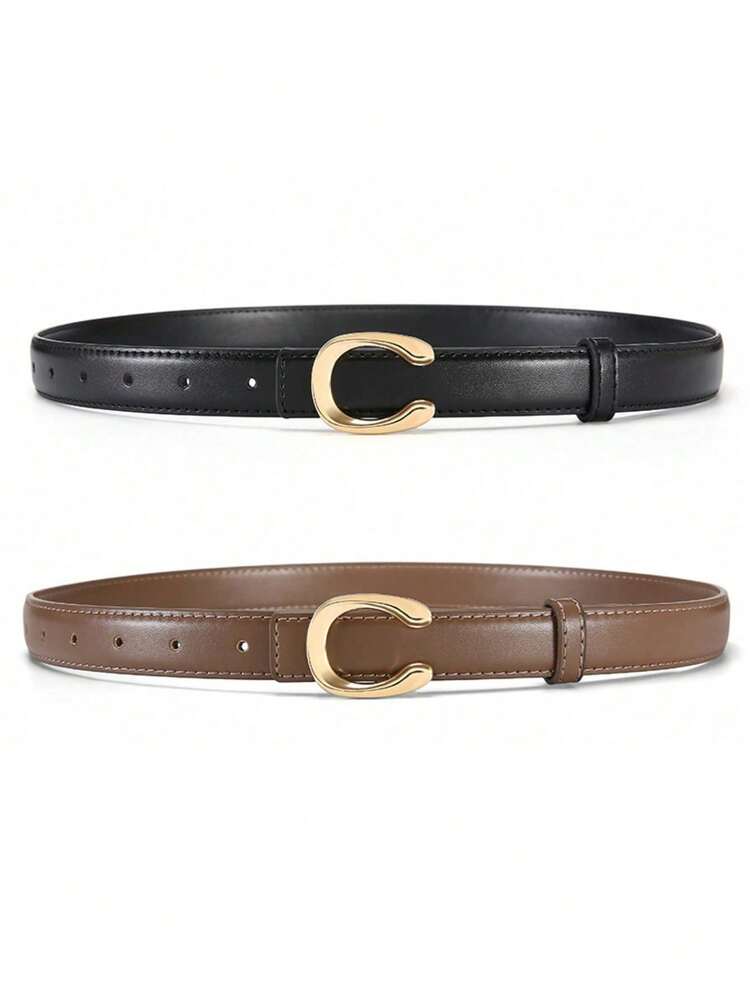 Petite Waist Belt, Women's Minimalist Versatile Belt, Slimming & Matching, Suitable For Skirts, Shirts, Suits, Pants, Autumn Slim Design, Suitable For Halloween And Other Occasions - Multicolor - View 18