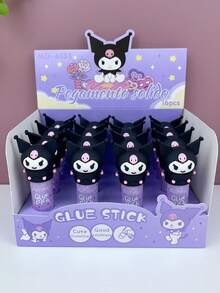 Sanrio 1pc HelloKittys   Solid Glue Cute Diy Crafting Rotating Model Making Supplies For Teens & Adults