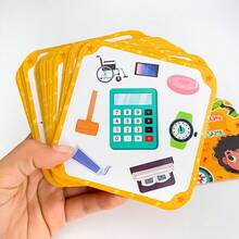 55PCS Find The Same Memory Matching Puzzle Game Cards Parent-Child Thinking Concentration Training Toys - Multicolor - View 5