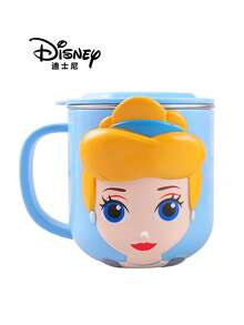 1pc Disney Mickey 3D Shaped Stainless Steel Tumbler With Lid, Spill-Proof, Heat-Resistant, Detachable 316 Stainless Steel Inner Liner, Suitable For Milk, Coffee, Juice, Mouthwash, Cute Cartoon Embossed Water Cup, Durable, Reusable, Great For Parties, Birthdays, Weddings, Holidays, Kids Tableware, Student Water Bottle, Parent-Child Cup - Multicolor - View 14