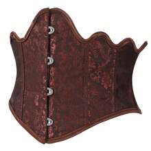 1 chiếc áo corset định hình eo cho nữ, giúp kiểm soát vòng bụng hiệu quả. - Cà phê nâu - Xem 2
