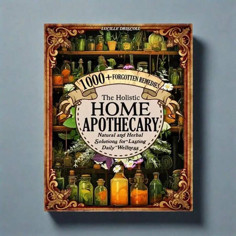 El libro del farmacéutico familiar olvidado: talla grande de 1000 terapias naturales, recetas herbales y guía integral de salud familiar para 2025 - Unitalla - Ver 1