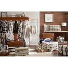 Eddie Bauer Cabin Plaid Throw, Black(Manta) - Multicolor - Ver 4