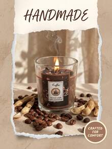 天然大豆蜡咖啡香氛蜡烛，无烟持久，适合客厅放松、咖啡爱好者、卧室使用，助眠香氛。 - 杯子蠟燭 - 查看 7