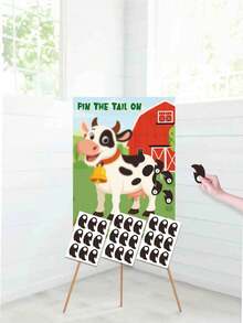 Party Game Gender Reveal Poster Atmosphere Decoration Props For Boys Or Girls Anniversary Baby Shower Supplies Party Decoration Happy Birthday Party Wedding Bridal Shower Gift Party Poster Game - Shape - View 5