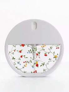 1/3个装 35毫升圆形玫瑰印花喷雾瓶，可装洗手液和香水，方便携带 - 彩色 - 查看 10