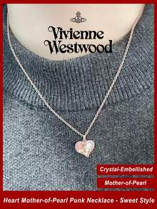 Vivienne Westwood Petra Pendant Necklace - Rose Gold - View 1