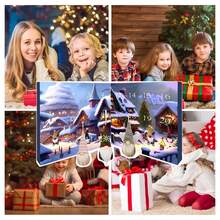 Calendario de Adviento de Gnomo de Navidad 2025 - 24 ías de Navidad, Regalo Decorativo con Juguete de Peluche de Gnomo para Niños - Un color - Ver 8
