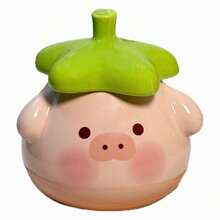 1 szt. Kubek z uroczym rysunkowym prosiaczkiem i psem, kreatywny kubek na wodę dla uroczej pary, elegancki kubek do kawy do domu/akademika, prezent dla dziewczyn, koleżanek z klasy, przyjaciółek, na urodziny, Walentynki - Wielokolorowe - Zobacz 9