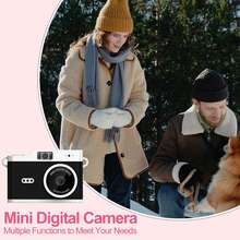 1080P HD Digital Camera, Supports 32GB, Portable Digital SLR Camera, Multi-Function Multi-Filter, Suitable For Video Blogging And Travel Photography, Digital Camera Toy (200mA Rechargeable Battery) - Multicolor - View 10