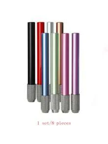 1pc Metal Single Head Pencil Extender, Pencil Lengthener, Holder, Pen Extension, Pencil Case Back To School,Back To School,School Supplies - Multicolor - View 22