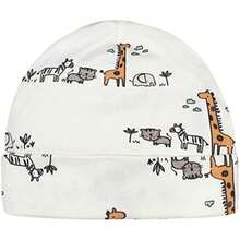 Gerber Juegos de gorro y manoplas de 8 piezas y 9 piezas Manoplas para Bebé-Niñas(8pc Grey Jungle 0-3 Meses) - Multicolor - Ver 8
