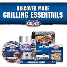 Kingsford Caja de ahumador de acero inoxidable para parrilla, caja de ahumar para todas las parrillas, accesorios de barbacoa resistentes, manera fácil de convertir cualquier parrilla en ahumador de barbacoa(Caja para ahumar) - Multicolor - Ver 5