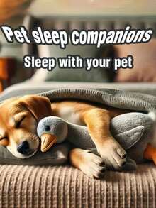 1pc Pack Soft Duck: Colorful Tie Dye Cat And Dog Plush Toys, Upgraded Version (Embroidered Eyes+No Zipper Design), Companion Dog, Washable Giant Cat And Dog Duck Toys, Soft Plush Toys, Dog Companion Toys, Pet Holiday Gifts, Halloween, Christmas! - Multicolor - View 6