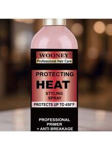 适用于头发的吹风造型产品，具有 450°F 热保护和毛躁控制功能，包含角蛋白顺滑吹风喷雾、丝滑精华和保护性热喷雾，可抵御高达 450°F 的高温，专业打底防断裂。