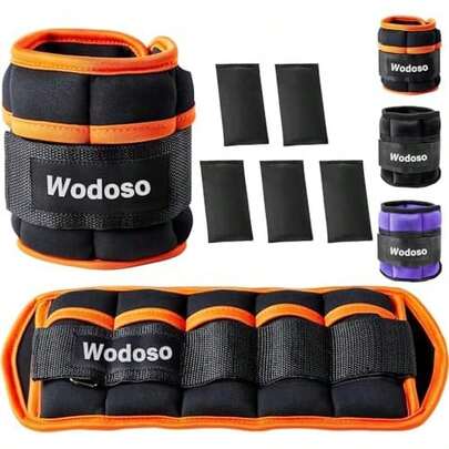 Pesas Ajustables para Tobillos 1 par 2 4 6 8 10 Libras Correas de Peso para piernas para Mujeres y Hombres