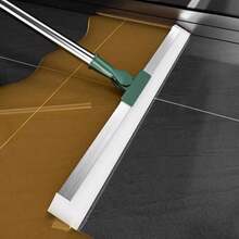 1pc Magic Silicone Broom, Stainless Steel Floor Squeegee For Home, Kitchen, Bathroom, Wall, Glass Cleaning - Green - View 10