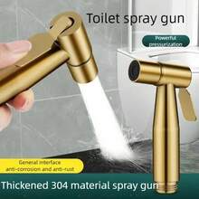 LSSH Toilet Companion Spray Gun High Pressure Flusher Toilet Water Gun Pressure Boosting Household Women's Washing Faucet Spray Head Bathroom Bathroom Accessories Bathroom Tools